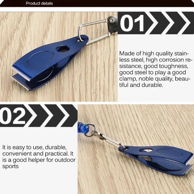 New Outdoor Fishing Line Clips - Tippet Line recension och pris