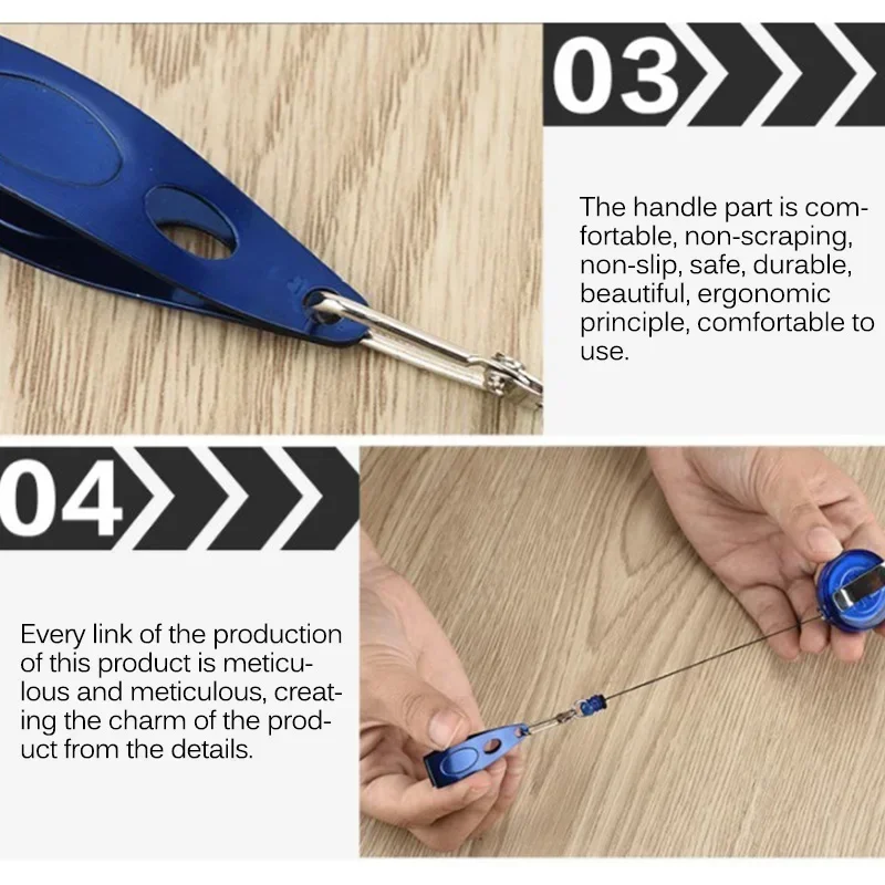 New Outdoor Fishing Line Clips - Tippet Line recension och pris